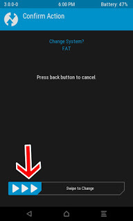how to fix Failed To Mount Data Advan G5