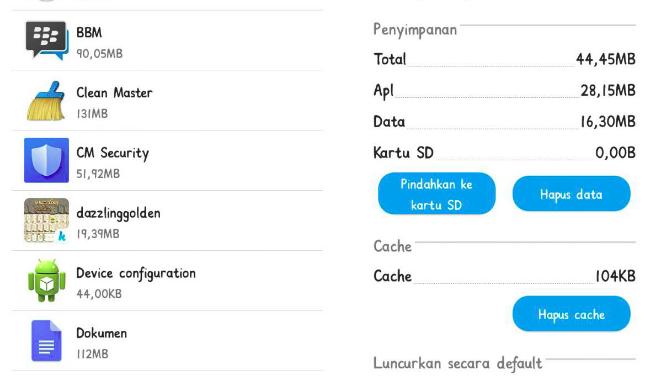 hasil Advan NASA setelah ganti font