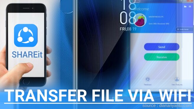 Mengenal Transfer File via Wifi di Advan G3 Pro Menggunakan ShareIt Terbaru