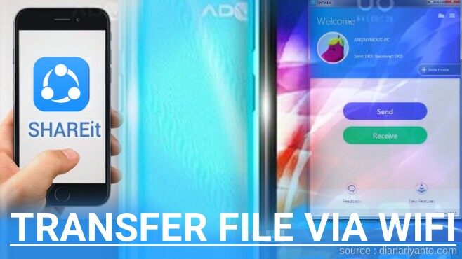 Tutorial Transfer File via Wifi di Advan Nasa Plus Menggunakan ShareIt Versi Baru
