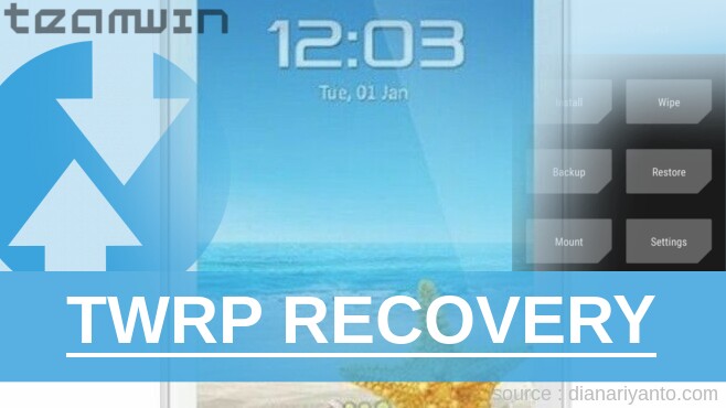 Cara Install TWRP Advan E1C NXT Tanpa Unlock Bootloader