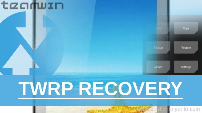 Cara Pasang TWRP Advan Vandroid i7A Tanpa Komputer