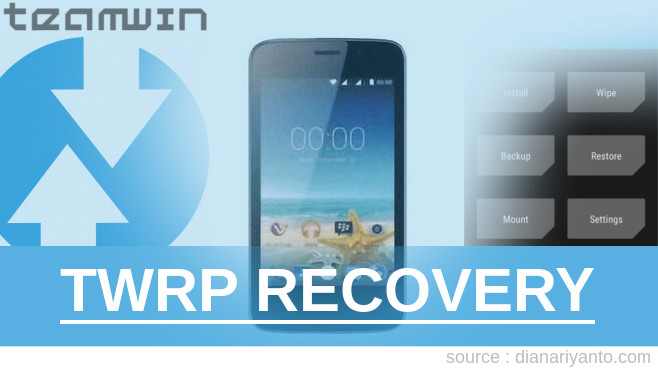 Cara Pasang TWRP Advan Vandroid S4T Temp