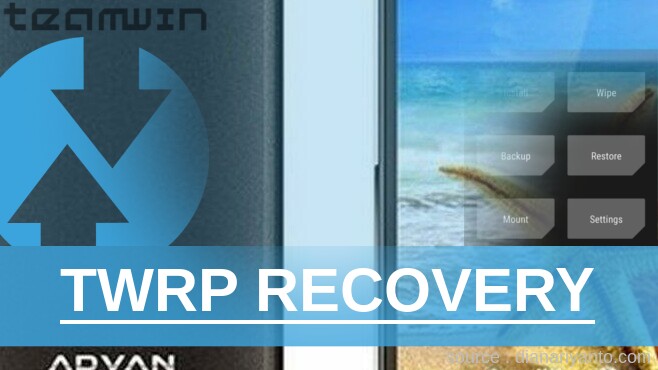 Pasang TWRP Advan Vandroid S6A Beta